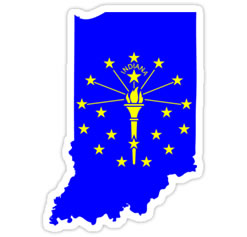 Indiana State Flag